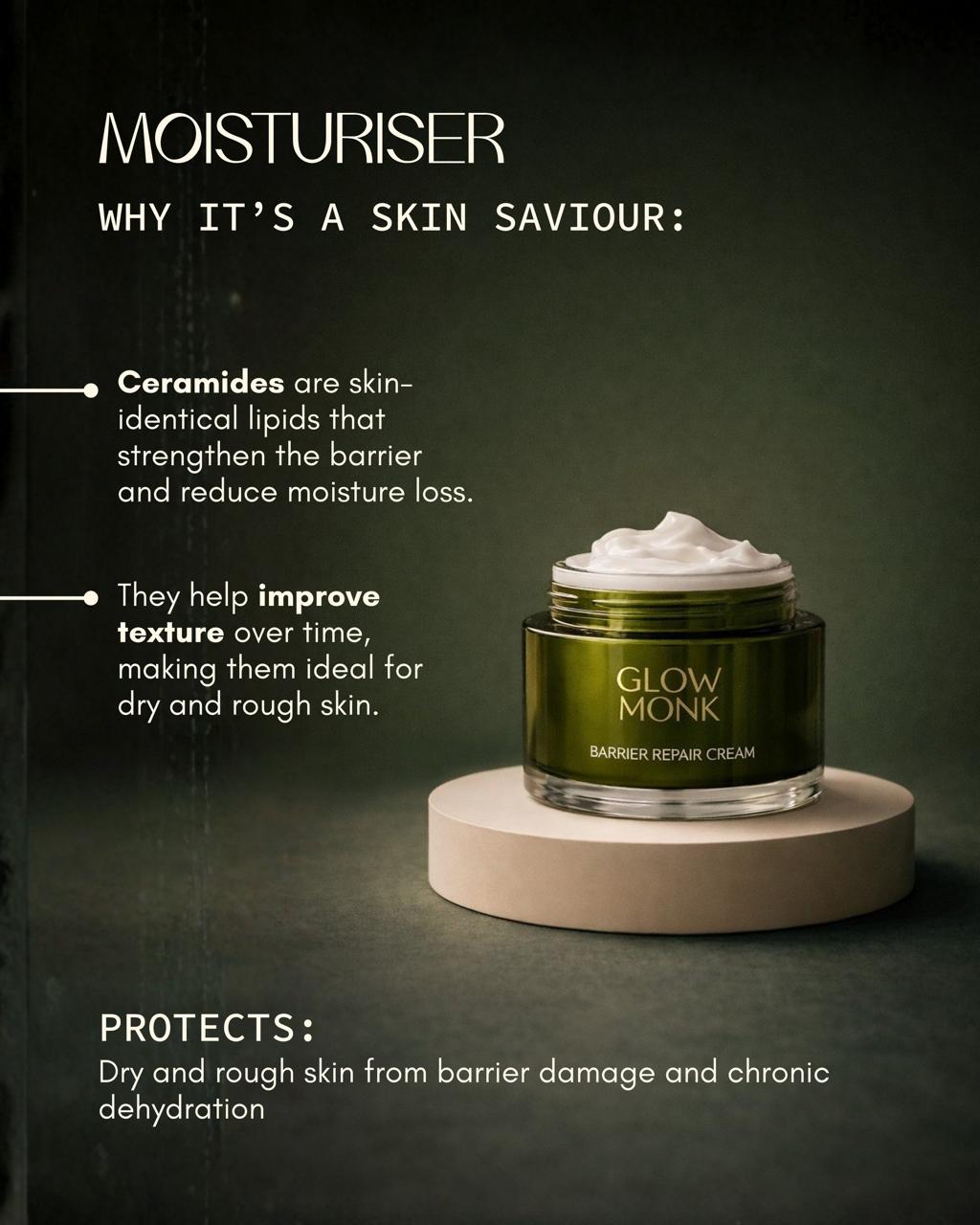 Glowmonk daily barrier repair cream