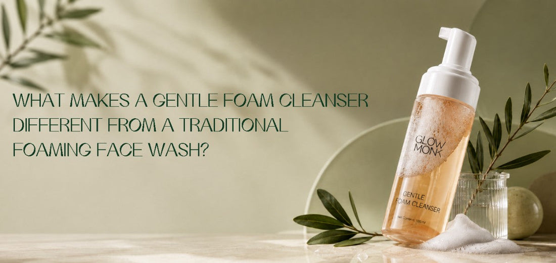 dermatologist recommended gentle foam cleanser for dry and sensitive skin